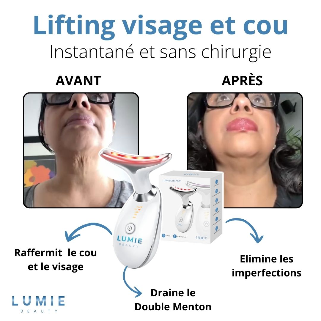 LumoSkyn Pro 2.0™ - Sculpteur Visage et Cou