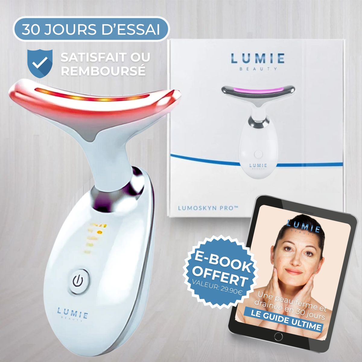 LumoSkyn Pro 2™ - Sculpteur Visage et Cou