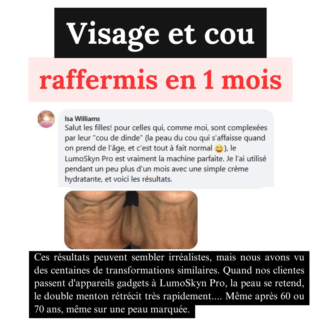 LumoSkyn Pro 2.0™ - Sculpteur Visage et Cou